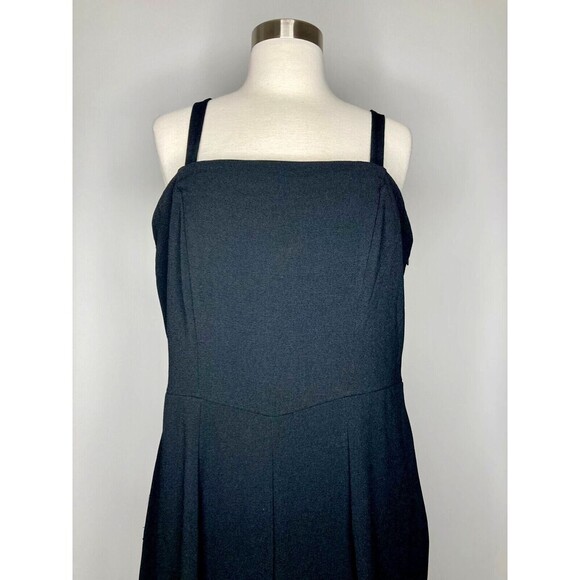 Wild Fable Jumpsuit Women Large Black Removable Strap Adjustable Side Zipper NWT - Picture 5 of 8